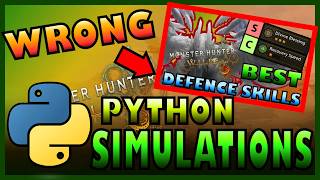 creating python simulations to find the best 1-slot skills in mh:wilds