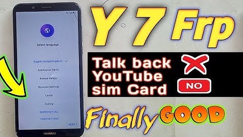 Huawei Y7 Prime 2018(LDN-L21) Frp Bypass  8.0 New latset Version