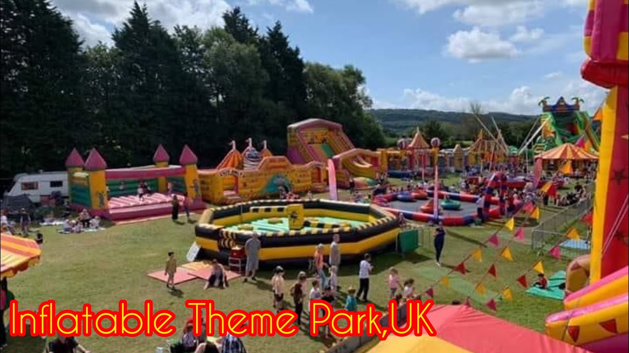 UK’s Largest Inflatable Theme Park Portishead, North Somerset