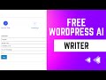OpenAI GPT-3 Article & Image Generator for WordPress