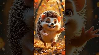 "The Hedgehog Who Couldn't Hug | A Silent Story About Finding Strength in Kindness" 🤍✨🥹