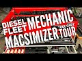 Diesel Fleet Mechanic Macsimizer Tool Cart Tour