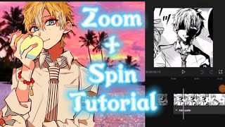 Zoom + Spin Transition in Cap Cut || Tutorial