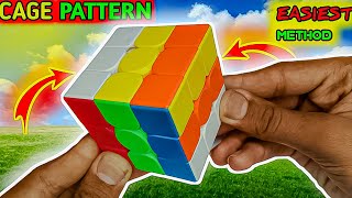 Most Weird Pattern of 3 By 3 Rubik's Cube | CAGE PATTERN