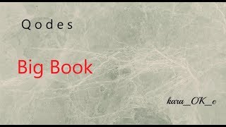 Qodes - Big Book ( kara_OK_e / Instrumental version with lyrics ) Resimi