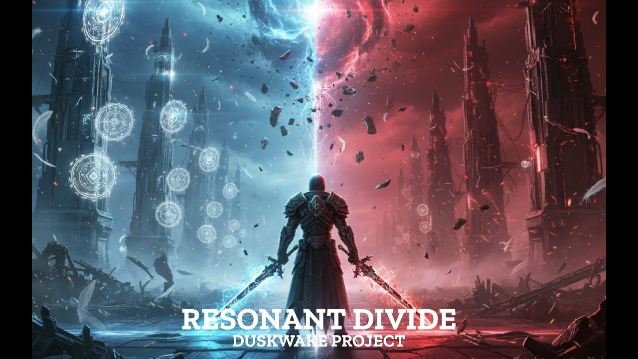 Cyberpunk Metalcore Instrumental | RESONANT DIVIDE | Aggressive Electronic Metal