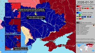 206: Russian breakthrough east of Kupiansk