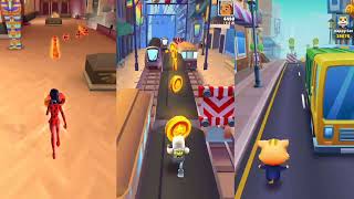 miraculous vs subway surfers vs cat runner 2023 CHICAGO : JENNY! screenshot 4