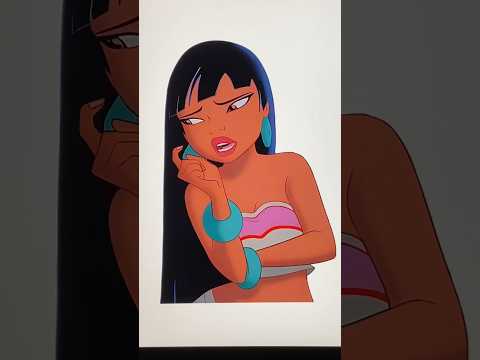 Chel’s transformation as Nicki Minaj #art #nickiminaj #princessdiana #shorts #digitalart