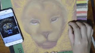 The Lion King[soft pastels painting] screenshot 5