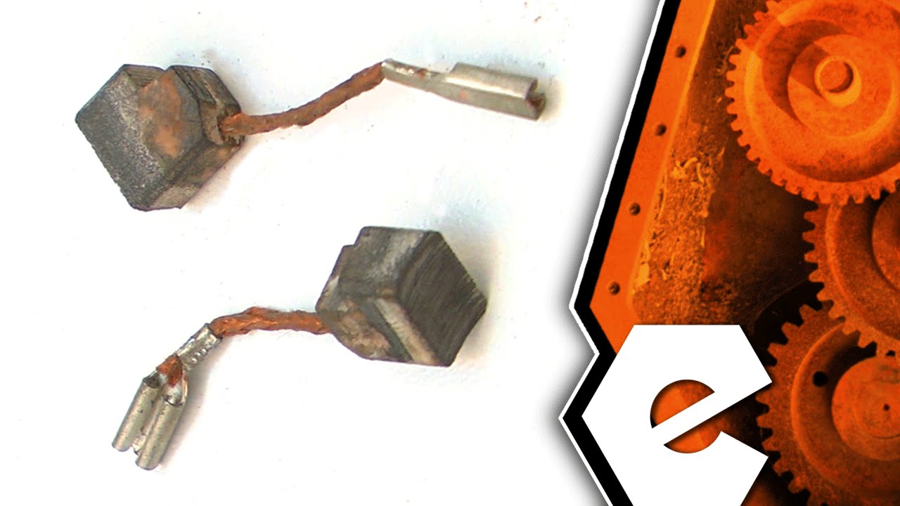 Angle Grinder Repair Replacing the Motor Brushes (DeWALT Part 65091601) YouTube