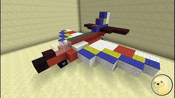 Minecraft - How To Build Transformers G1 Fireflight!