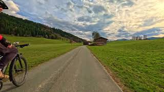 Golden Hour Alpine Ride: Scenic Bavarian Hills to Lake Tegernsee | 4K Virtual Cycling