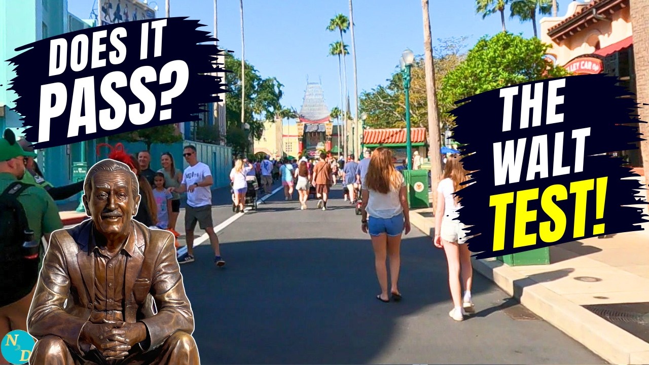 If Walt Walked Into Hollywood Studios Today… Would It Pass The Walt Test?