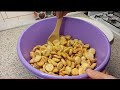 Очередная вкусняшка из трёх яиц. Круглый чак-чак.