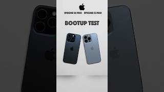 Iphone 13 Pro Vs Iphone 15 Pro Bootup Test Youtube #Shorts