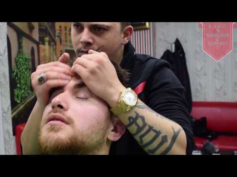 GTA Barber in Real Life | ASMR MASSAGE | Roleplay massage (head massage, scalp massage, back)