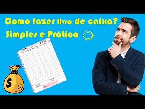 Como fazer livro de caixa