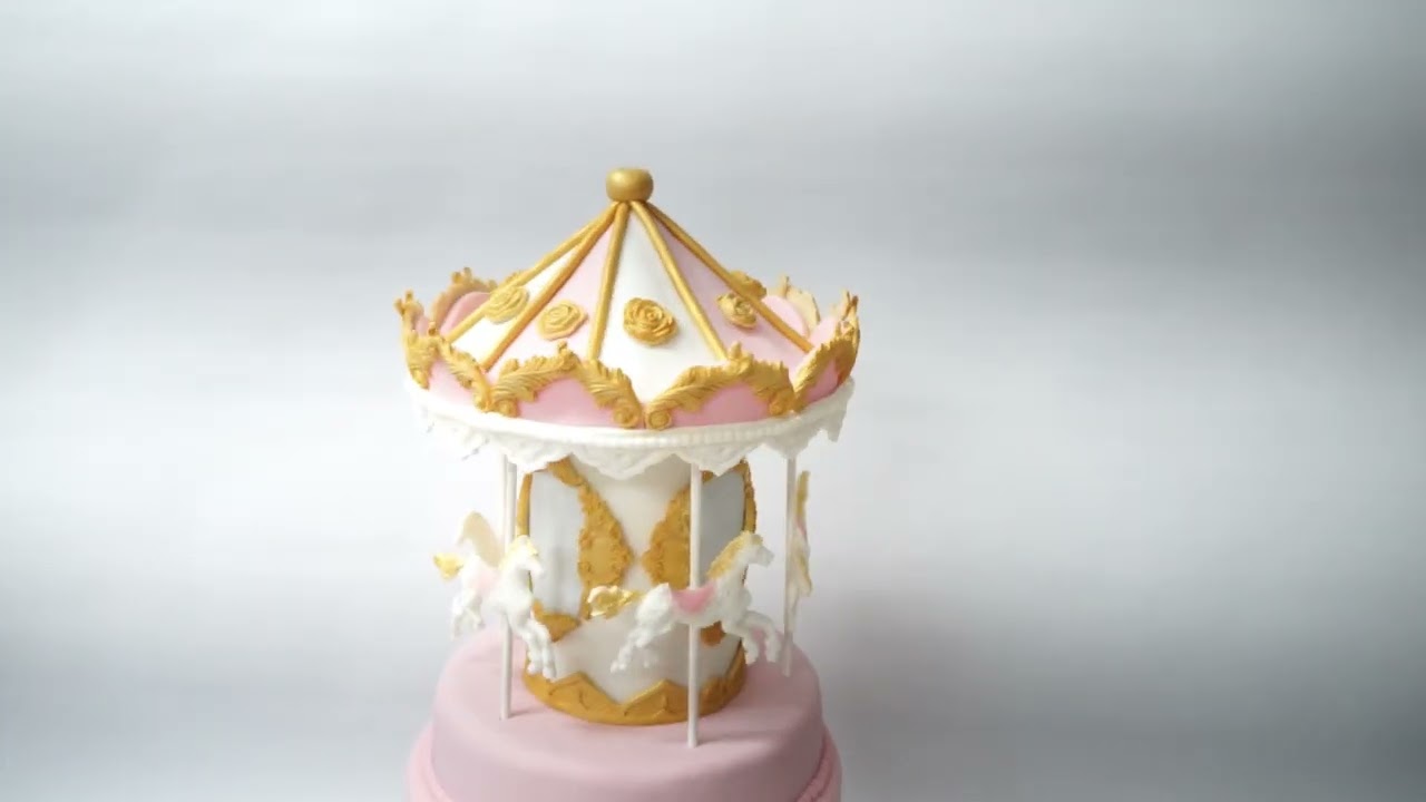 bolo carrossel