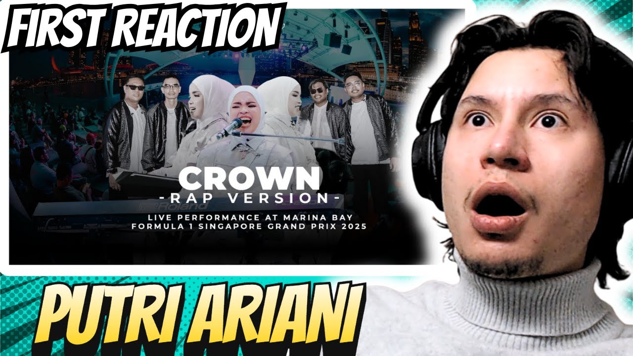 НИКОГДА НЕ ВИДЕЛА ЕЁ ТАКОЙ!! | PUTRI ARIANI - CROWN (КОНЦЕРТ F1 В СИНГАПУРЕ) | РЕАКЦИЯ