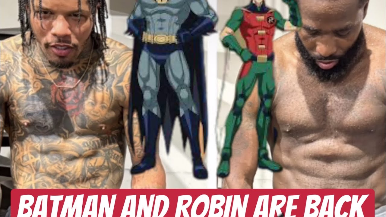 BATMAN AND ROBIN THE DYNAMIC DUO IS BACK….TANK AND BRONER BOTH PREPARED ...