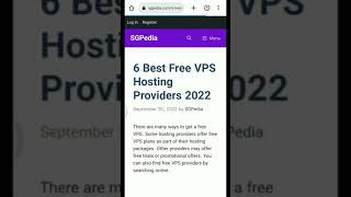 Best Free VPS Server Providers | Free RDP Server #short #shorts #youtubeshorts screenshot 1