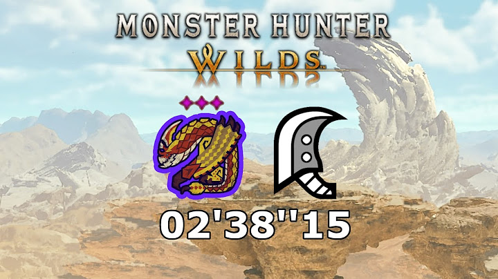 [MH Wilds] 3 ♦ Tempered Seregios vs Greatsword | PS5 | 02'38''15