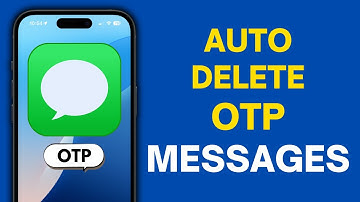 How to Auto Delete OTP Messages on iPhone