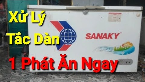 Hướng Dẫn Xử Lý Tắc Dàn Tủ Đông Sanaky 2 Ngăn//Cách Sửa  Tủ Lạnh Bị Tắc Ẩm Không Làm Lạnh