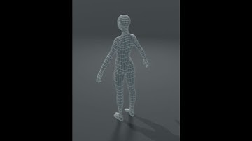 FREE Female Body Base Mesh 3D Model