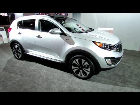 2012 KIA Sportage T-GDI Exterior and Interior at 2012 New York International Auto Show