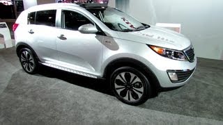 2012 KIA Sportage T-GDI Exterior and Interior at 2012 New York International Auto Show