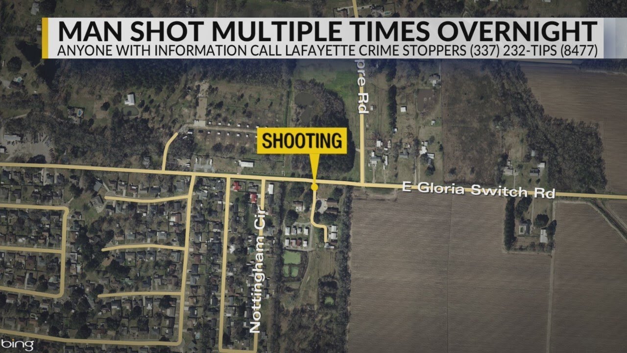 Man critically wounded in overnight Lafayette shooting - YouTube