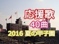 【耳に残る ベスト40曲】 2016夏の甲子園 高校野球応援歌 ブラバン甲子園 吹奏楽