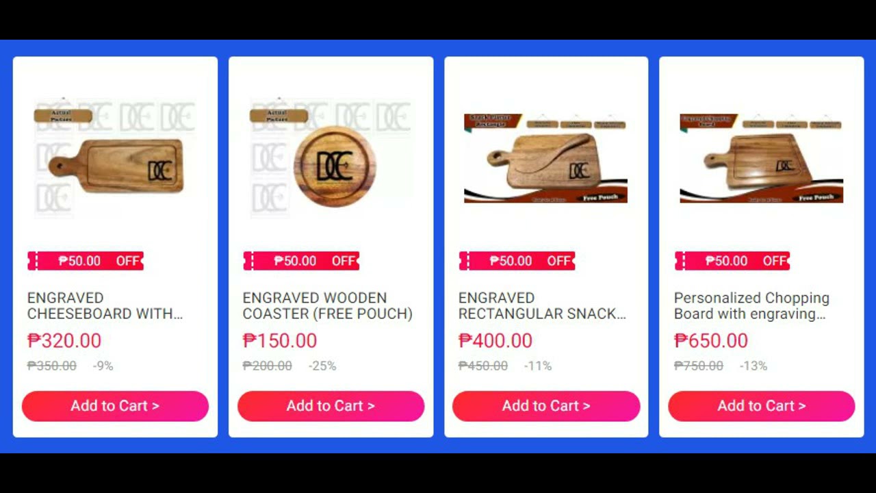 Personalized Chopping Board with Engraving