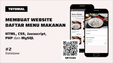 #part2 Membuat Website Daftar Menu Makanan Menggunakan PHP dan MySQL | Database