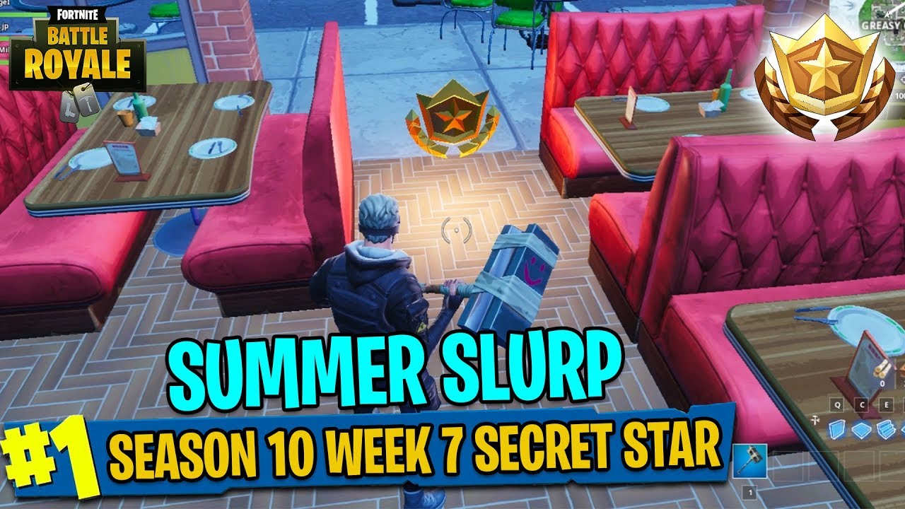 Fortnite Season 10 Week 7 Secret Battle Pass Star Location