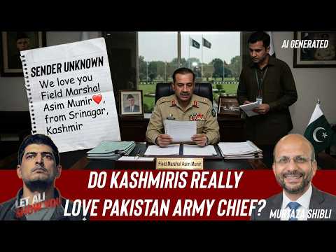 Is the ‘Kashmir Love’ for Field Marshal Asim Munir Real or a PR Stunt?