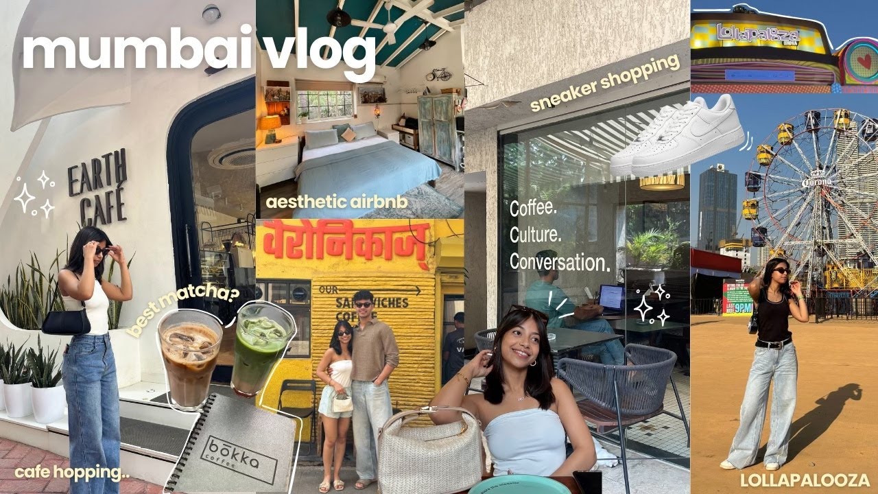 Видеоблог Мумбаи 🎀☀️🌴 Места для посещения в Мумбаи, Lollapalooza, эстетика Airbnb, шопинг и много...