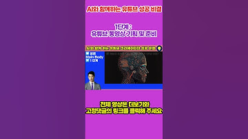 AI를 활용하여 유튜브 패러다임 변화, #ai활용, #유튜브크리에이터, #shorts