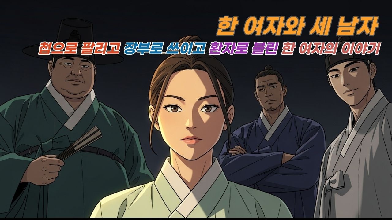 [시니어 인생극] 한 여자와 세 남자 ㅣ 첩으로 팔리고, 장부로 쓰이고, 환자로 불린 여자의 결말 #야담 #조선시대 #한국야담