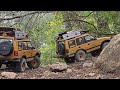 Land RoverTest FMS FCX10 Discovery edition + pequeño rescate SCALE 1/10 offroad 4x4 Camel Trophy 