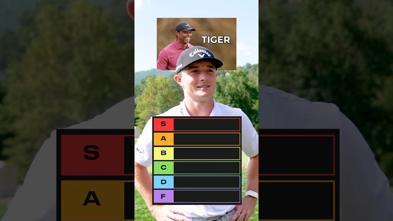 Blades Brown ranks golf nicknames 📊