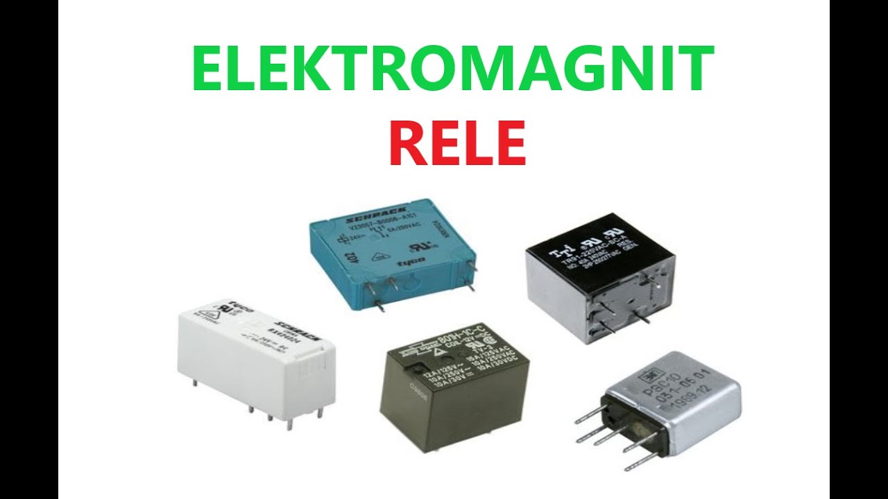 15-dars: Rele,  Elektromagnit rele.