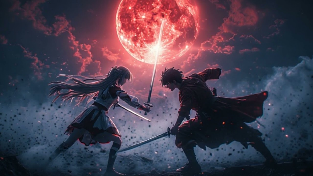 Clash Under the Blood Moon | Fantasy Cinematic Action Tense Music