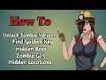 Haileys treasure adventure guide how to unlock zombie girl how to get golden key  hidden areas