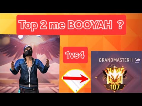 TOP 2 या BOOYAH BR RANK PUSH 😨 ?? Free Fire MAX - YouTube