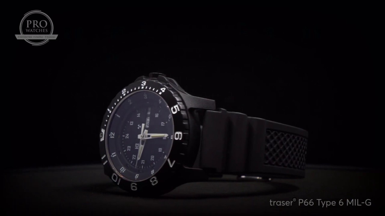 zegarek taktyczny traser® P66 Type 6 MIL-G 100376