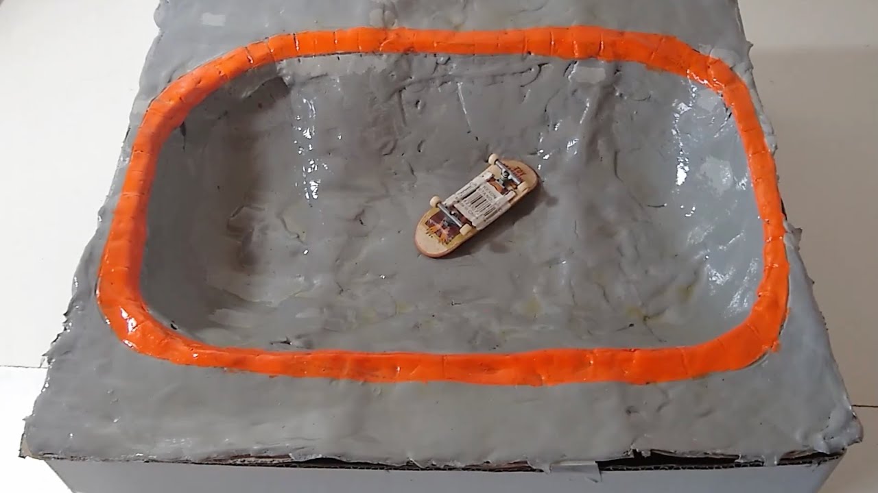 COMO HACER UN BOWL PARA FINGERBOARD! YouTube