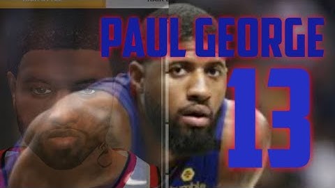 Paul George Nba2k20 Face Creation for Android